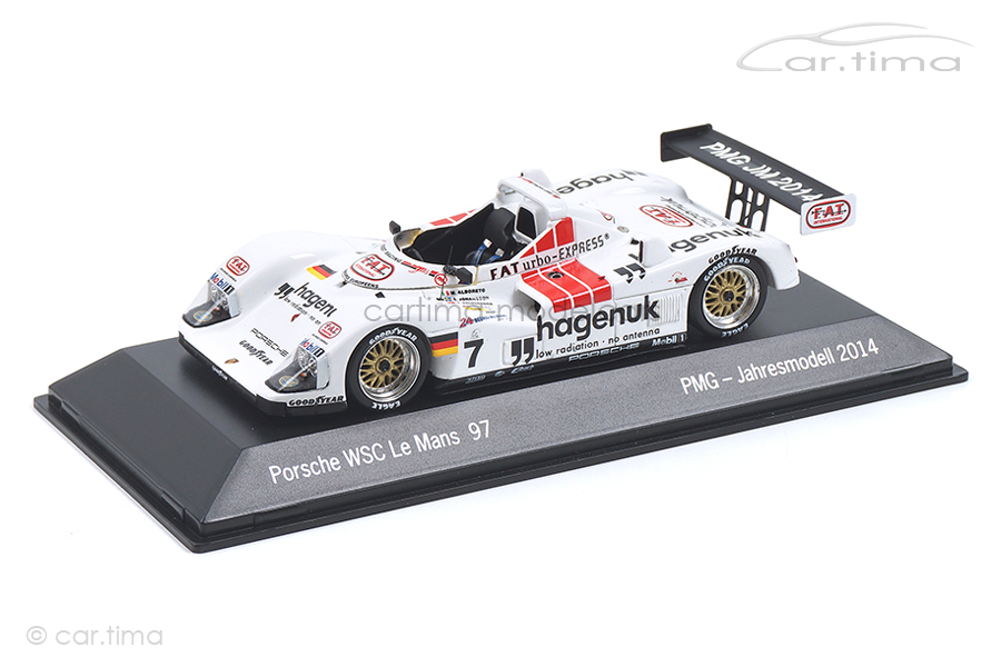 Porsche WSC 24h Le Mans 1997 PMG Jahresmodell 2014 Spark 1:43 MAP02007015 Porsche WSC 24h Le Mans 1997 PMG Jahresmodell 2014 Spark 1:43 MAP02007015