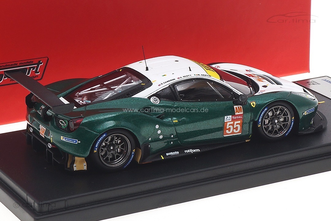 Ferrari 488 GTE Evo 24h Le Mans 2020 Cameron/Griffin/Scott Looksmart 1:43 LSLM111 Ferrari 488 GTE Evo 24h Le Mans 2020 Cameron/Griffin/Scott Looksmart 1:43 LSLM111