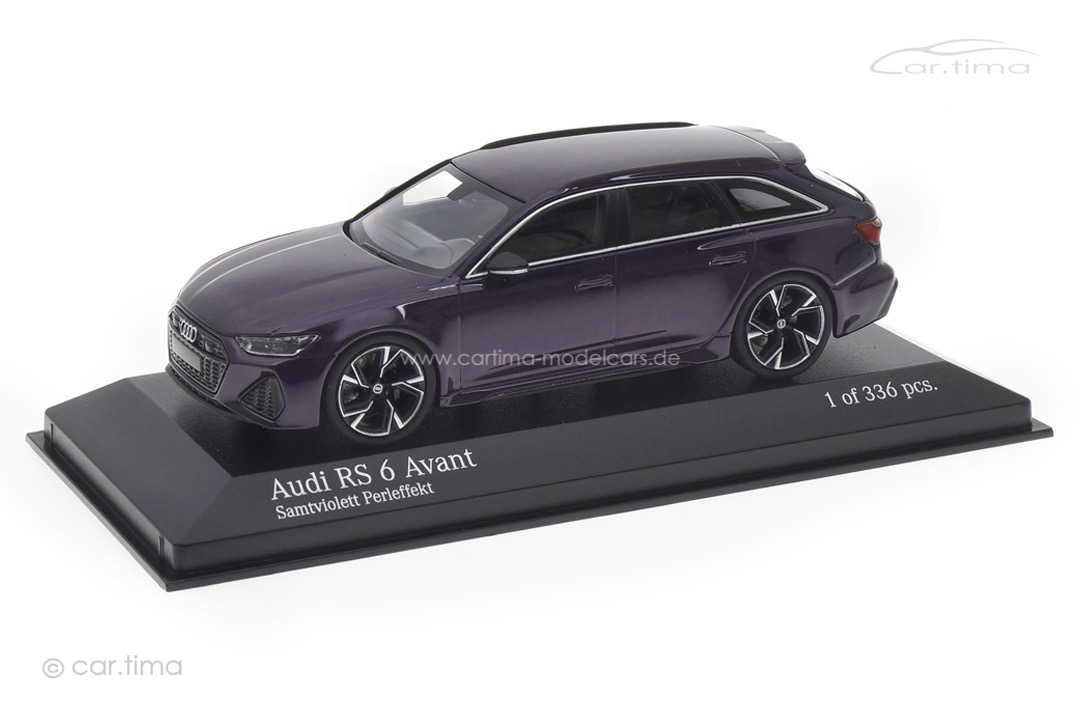 Audi RS6 Avant Violet met. Minichamps 1:43 410018016 Audi RS6 Avant Violet met. Minichamps 1:43 410018016