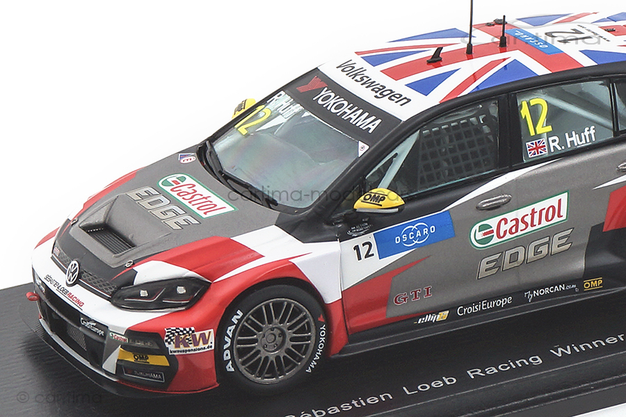 Volkswagen Golf GTI TCR Winner Ungarn 2018 Rob Huff Spark 1:43 S5056 Volkswagen Golf GTI TCR Winner Ungarn 2018 Rob Huff Spark 1:43 S5056
