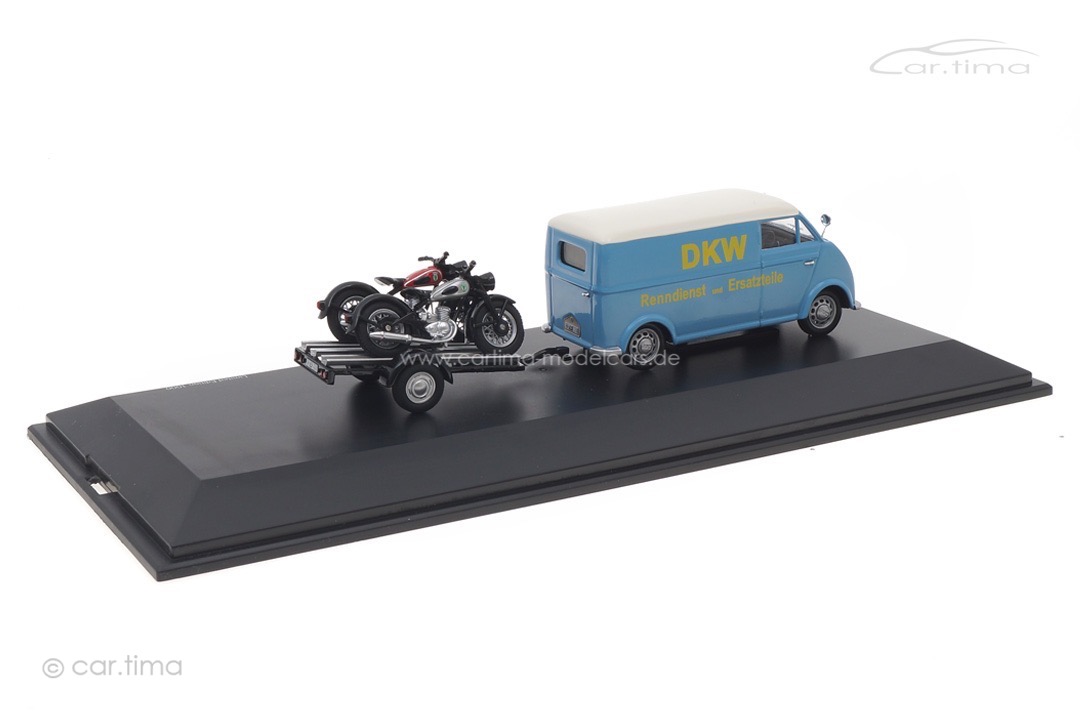DKW Schnellaster mit Motorradanhänger Schuco 1:43 450238800
