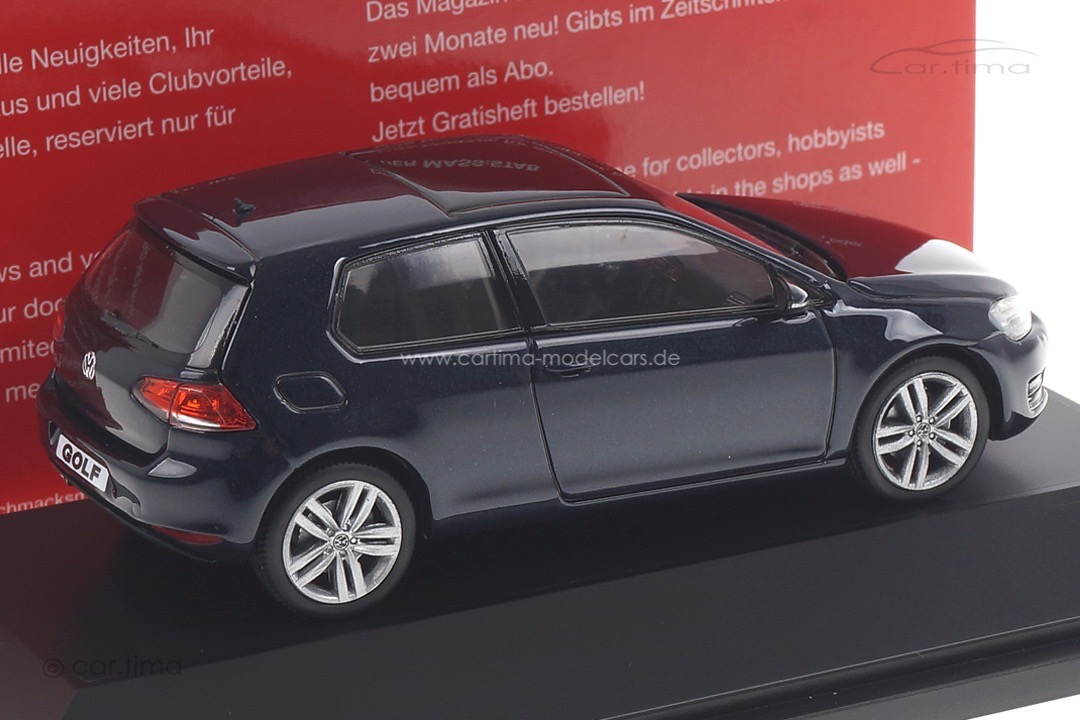 VW Golf VII Nachtblaumet. Herpa 1:43 070706