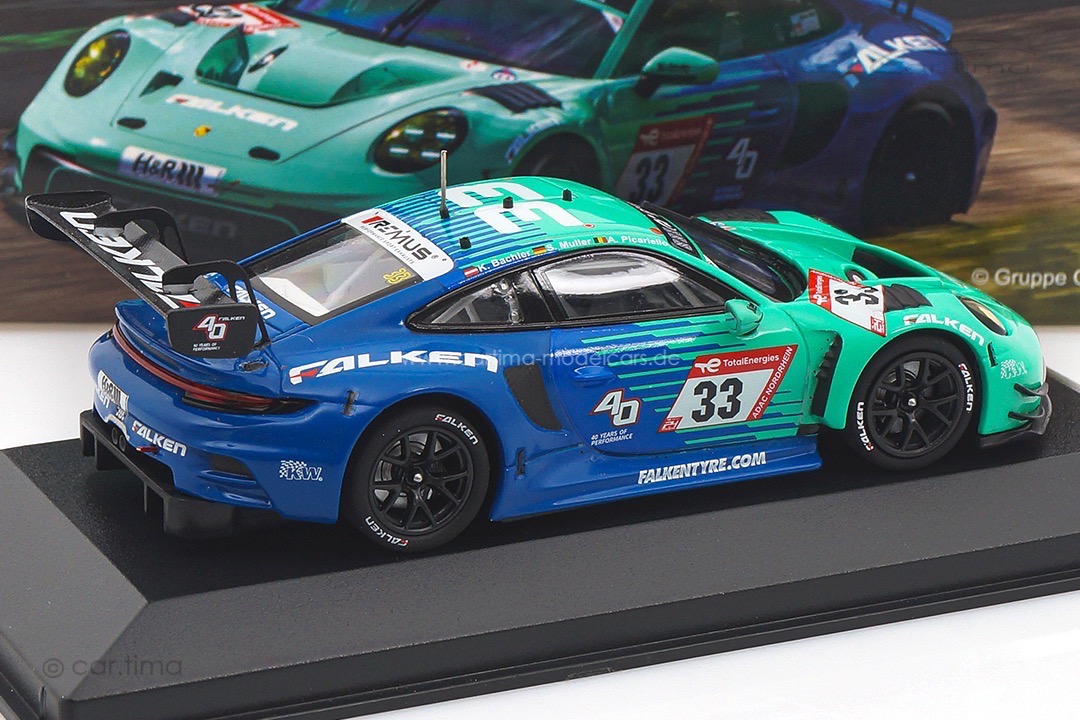 Porsche 911 (992) GT3 R 24h Nürburgring 2023 Falken Motorsport Minichamps 1:43 413236333