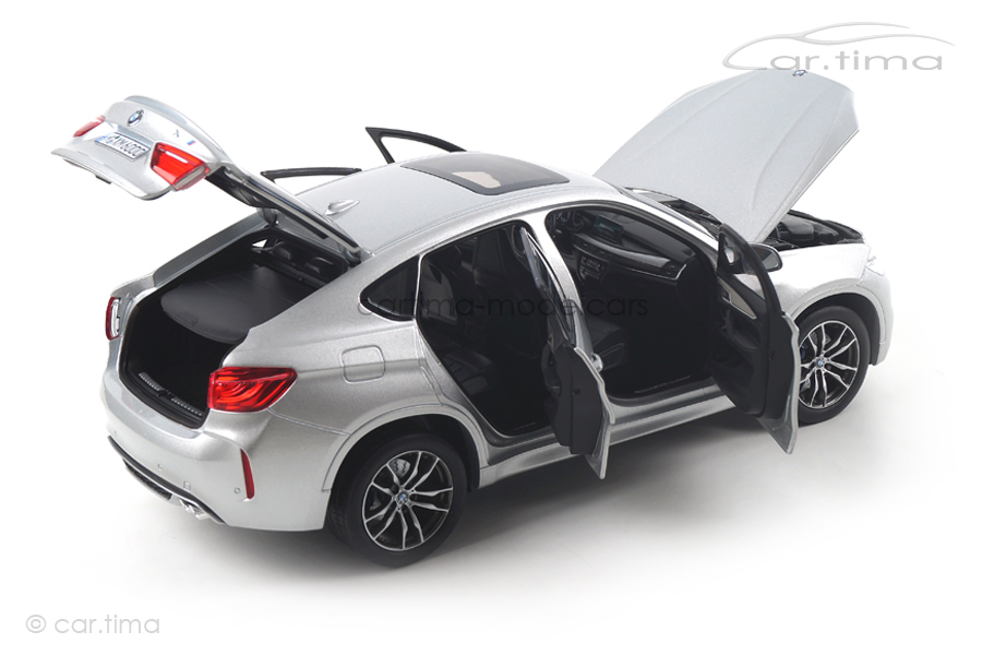 BMW X6 M 2016 silber Norev 1:18 183200 BMW X6 M 2016 silber Norev 1:18 183200