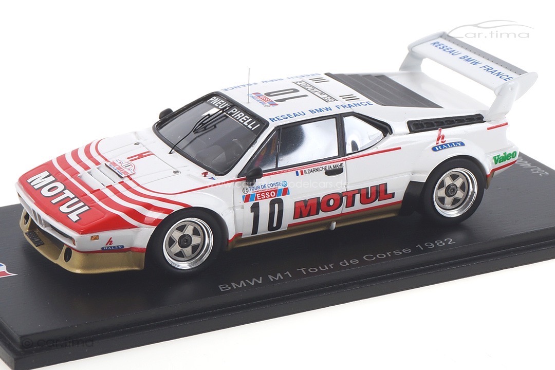 BMW M1 Tour de Corse 1982 Darniche/Mahé Spark 1:43 SF144 BMW M1 Tour de Corse 1982 Darniche/Mahé Spark 1:43 SF144