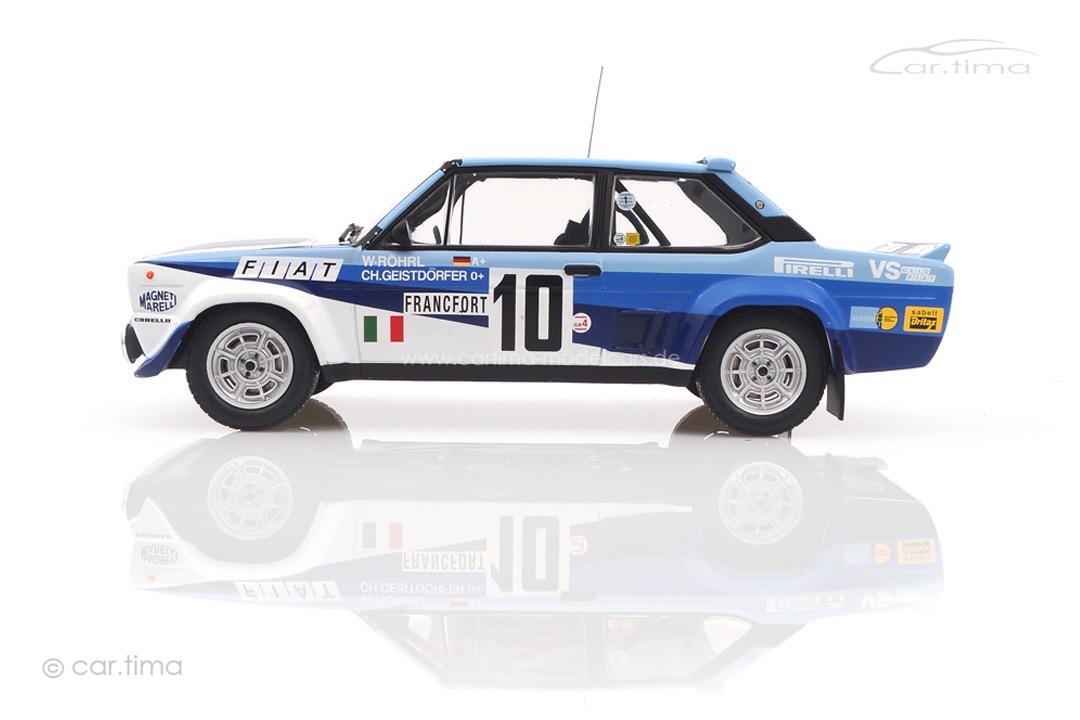 Fiat 131 Abarth Winner Rallye Monte Carlo 1980 Röhrl/Geistdörfer Werk83 1:18 W18006001