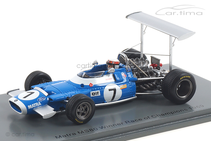 Matra MS80 Winner Race of Champions 1969 Jackie Stewart Spark 1:43 S7186 Matra MS80 Winner Race of Champions 1969 Jackie Stewart Spark 1:43 S7186