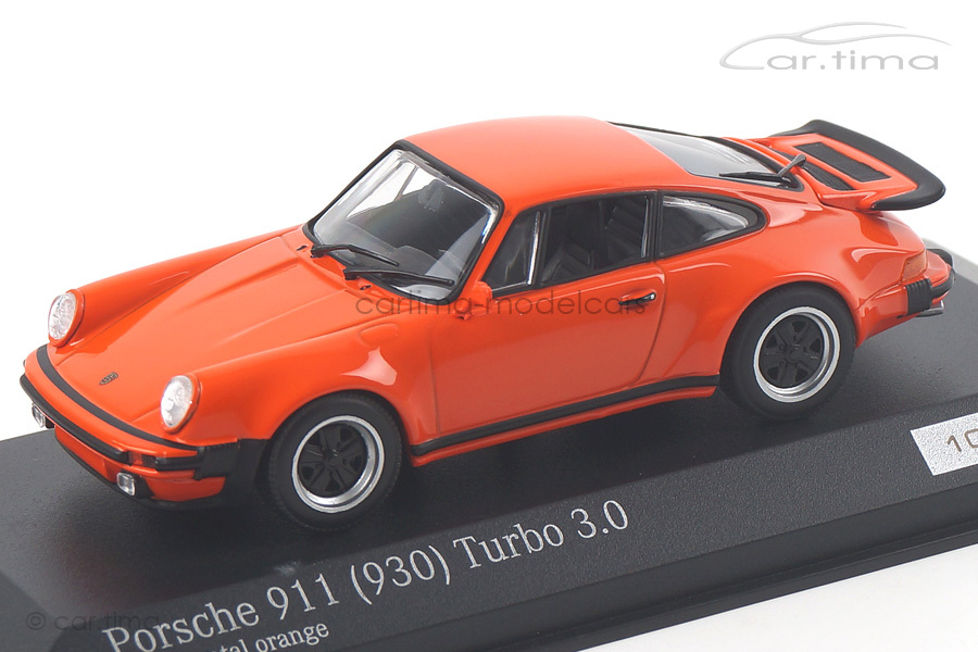 Porsche 911 (930) Turbo 3.0 Continental orange Minichamps 1:43 CA04316032