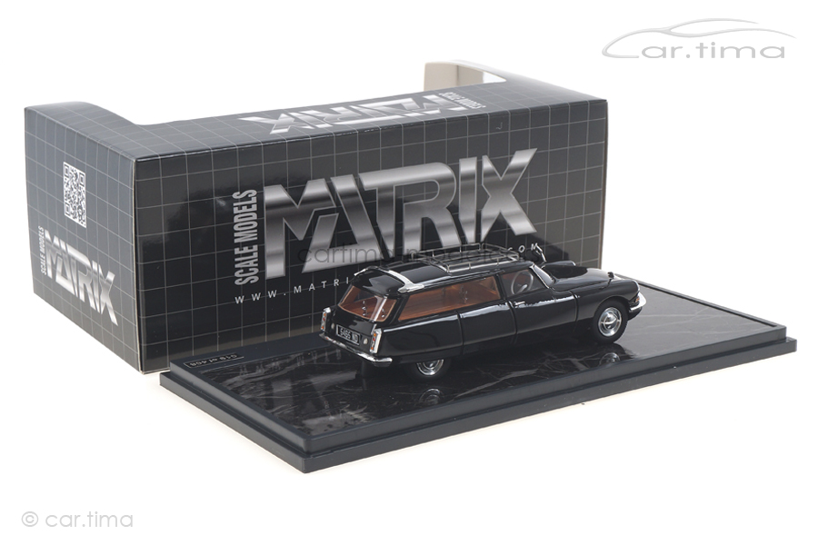 Citroen ID19 Cortege Slough Factory Hearse 1962 schwarz Matrix 1:43 MX40304-011 Citroen ID19 Cortege Slough Factory Hearse 1962 schwarz Matrix 1:43 MX40304-011