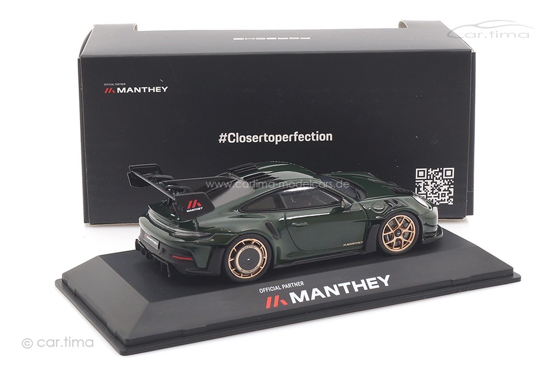 Porsche 911 (992) GT3 RS Manthey Kit Brewstergreen Spark 1:43 WAP0203000TGT3