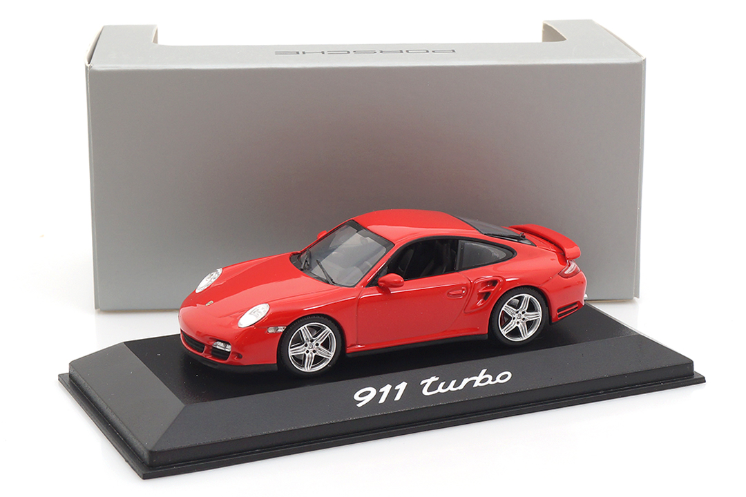 Porsche 911 (997) Turbo Indischrot Minichamps 1:43 WAP02013116