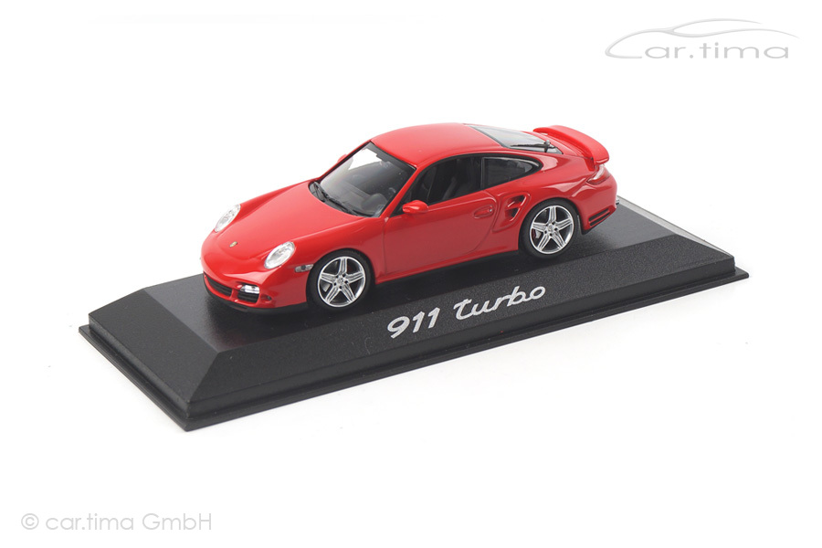 Porsche 911 (997) Turbo Indischrot Minichamps 1:43 WAP02013116