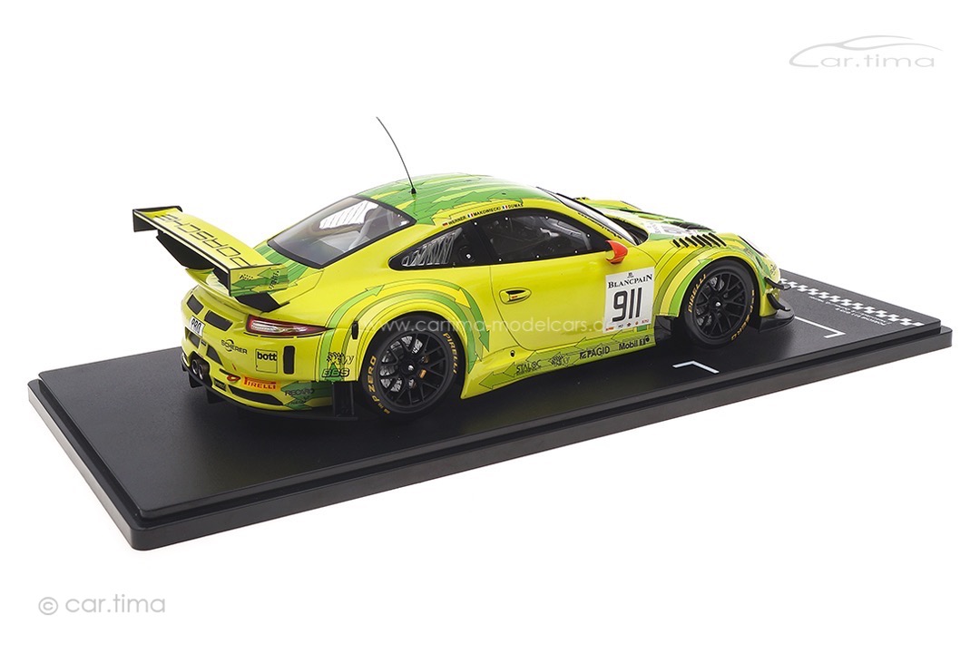 Porsche 911 (991 II) GT3 R Blancpain GT 2018 Makowiecki/Dumas/Werner 1:18 IXO Models Porsche 911 (991 II) GT3 R Blancpain GT 2018 Makowiecki/Dumas/Werner 1:18 IXO Models