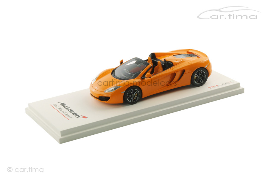 McLaren MP4-12C Spider (LHD) McLaren Orange TSM 1:43 TSM134333