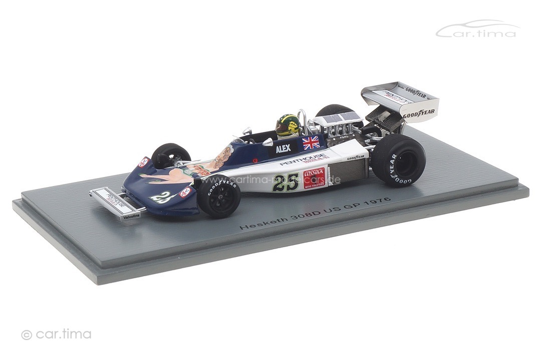 Hesketh 308D GP USA 1976 Alex Ribeiro Spark 1:43 S2466 Hesketh 308D GP USA 1976 Alex Ribeiro Spark 1:43 S2466