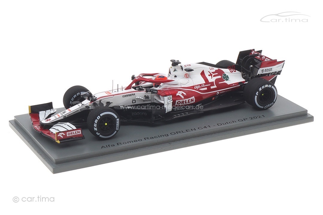 Alfa Romeo Racing Orlen C41 GP Niederlande 2021 Robert Kubica Spark 1:43 S7687