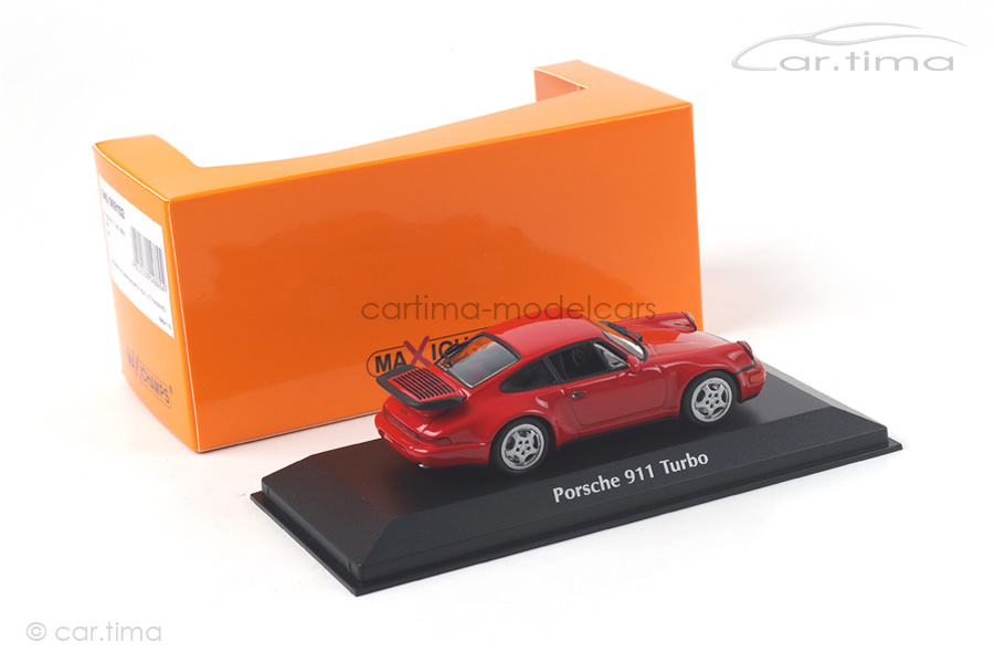 Porsche 911 (964) Turbo Indischrot Minichamps 1:43 940069102 Porsche 911 (964) Turbo Indischrot Minichamps 1:43 940069102