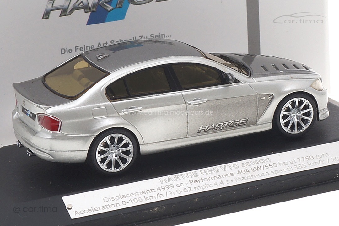 BMW M3 Hartge H50 V10 grau Premium X 1:43 PR0029