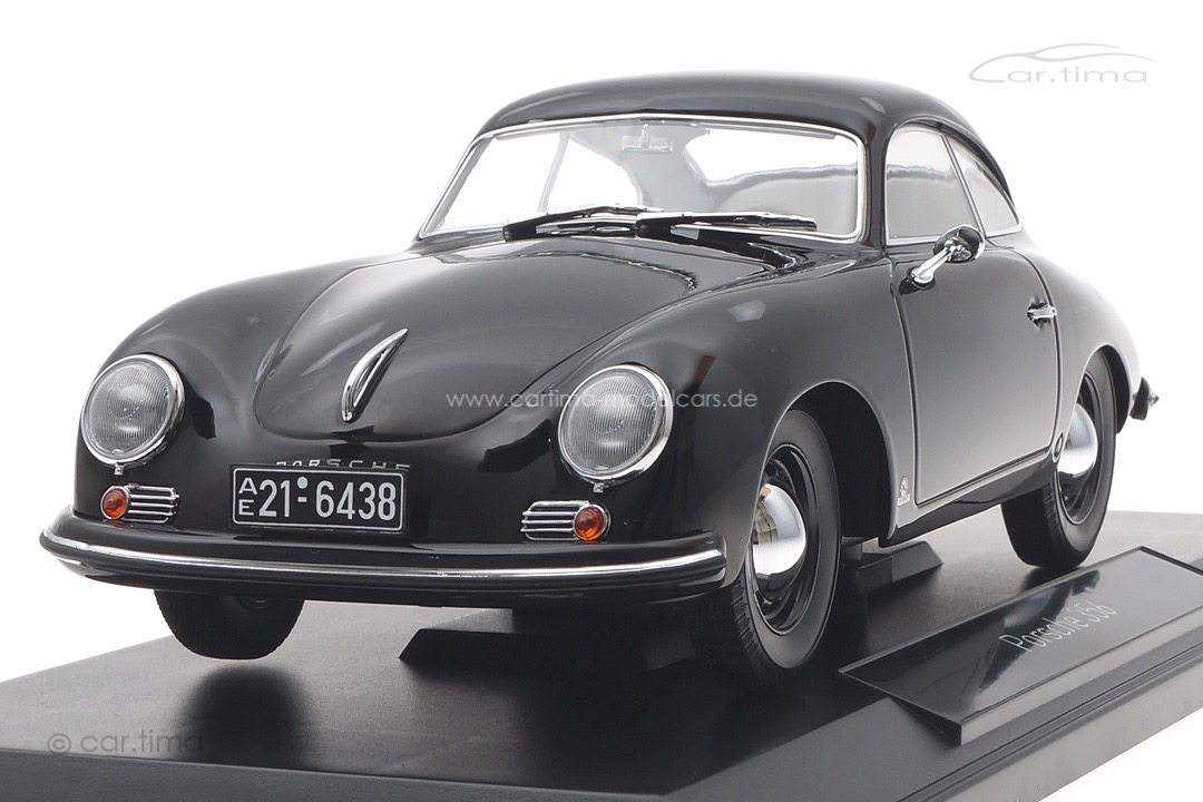 Porsche 356 Coupé 1954 schwarz Norev 1:18 187451 Porsche 356 Coupé 1954 schwarz Norev 1:18 187451