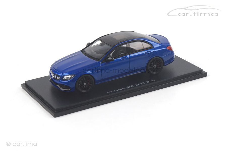 Mercedes-AMG C63S blau Spark 1:43 S4913 Mercedes-AMG C63S blau Spark 1:43 S4913