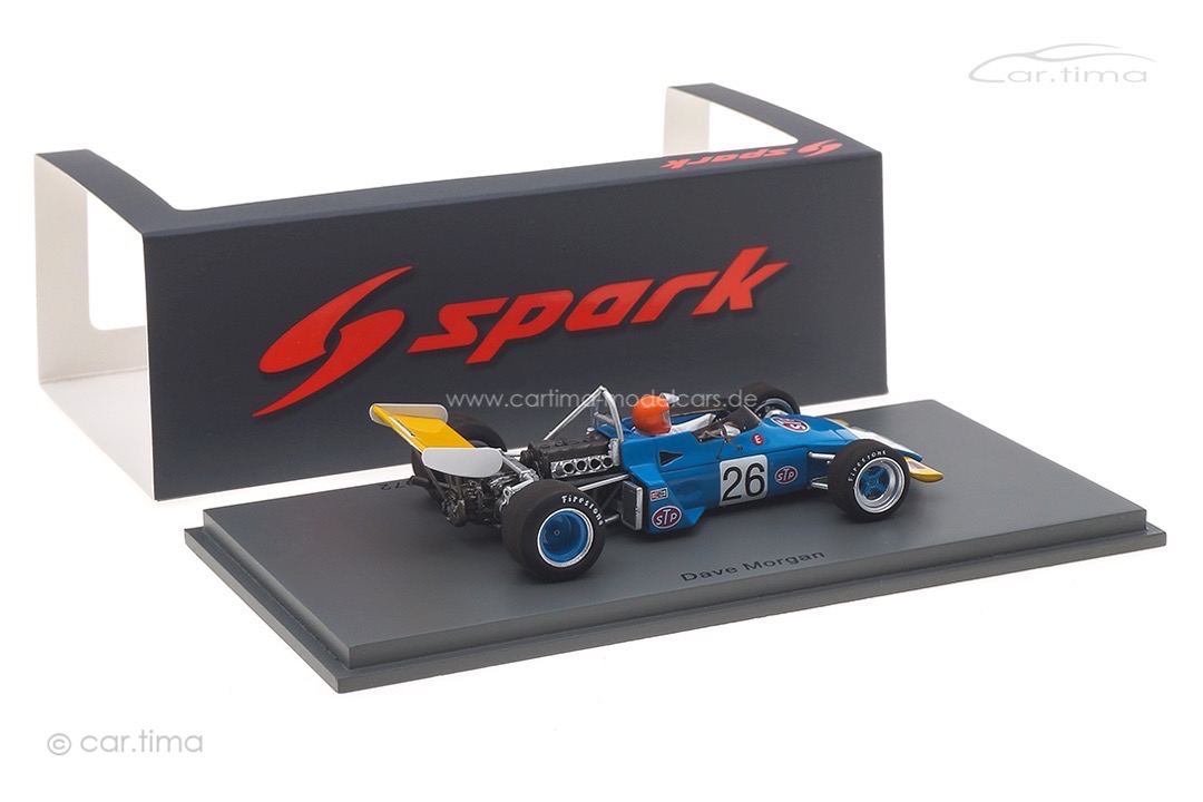 Brabham BT38 F2 Salzburgring 1972 Dave Morgan Spark 1:43 S7439 Brabham BT38 F2 Salzburgring 1972 Dave Morgan Spark 1:43 S7439