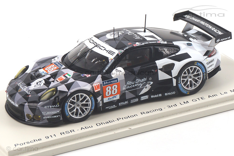 Porsche 911 RSR 24h Le Mans 2016 Al Qubaisi/Long/Heinemeier Hansson Spark 1:43 S5142 Porsche 911 RSR 24h Le Mans 2016 Al Qubaisi/Long/Heinemeier Hansson Spark 1:43 S5142