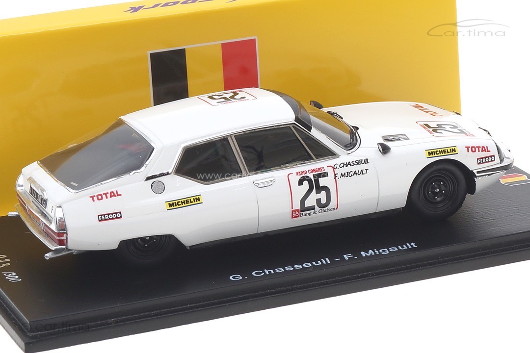 Citroen SM 24h Spa 1974 Chasseuil/Migault Spark 1:43 SB341
