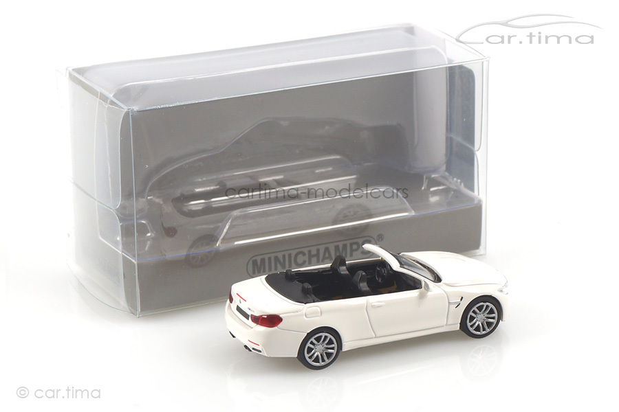BMW M4 Cabriolet 2015 weiß Minichamps 1:87 870027231