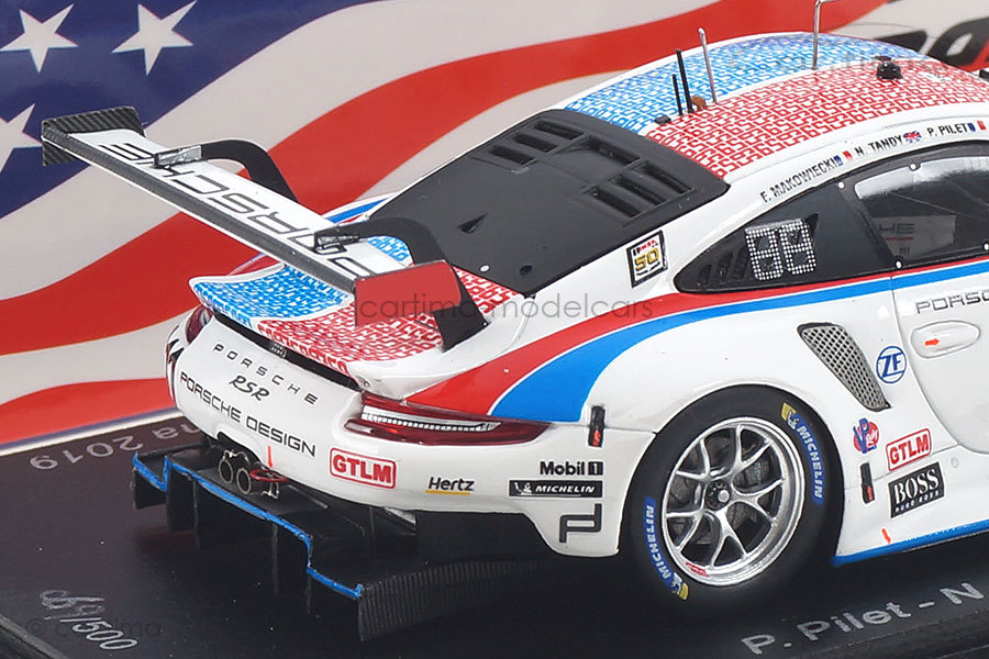 Porsche 911 RSR 24h Daytona 2019 Makowiecki/Pilet/Tandy Spark 1:43 US073 Porsche 911 RSR 24h Daytona 2019 Makowiecki/Pilet/Tandy Spark 1:43 US073