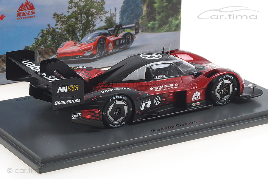 Volkswagen VW ID.R Tianmen Record 2019 Romain Dumas Spark 1:43 S7830 Volkswagen VW ID.R Tianmen Record 2019 Romain Dumas Spark 1:43 S7830