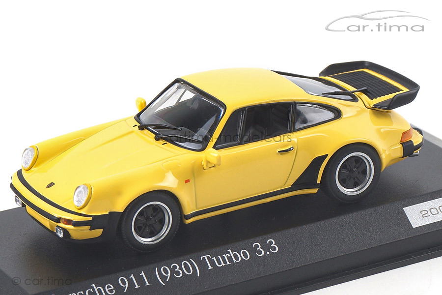 Porsche 911 (930) Turbo 3.3 Talbotgelb Minichamps 1:43 CA04316037