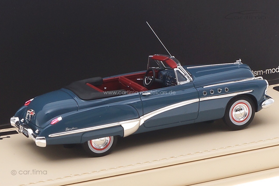 Buick Roadmaster Convertible Mariner blue TSM 1:43 TSMCE164313 Buick Roadmaster Convertible Mariner blue TSM 1:43 TSMCE164313