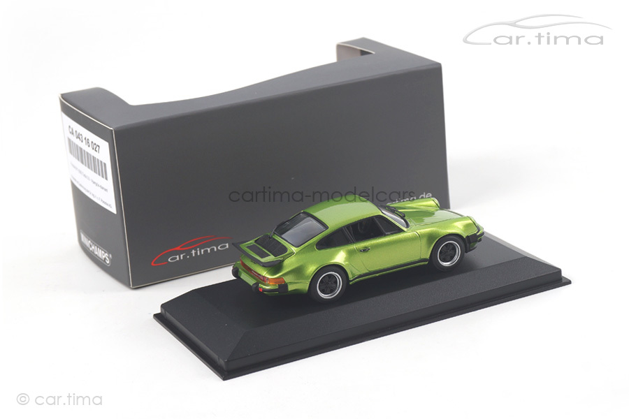 Porsche 911 (930) Turbo 3.0 Vipergrün-diamant Minichamps 1:43 CA04316027 Porsche 911 (930) Turbo 3.0 Vipergrün-diamant Minichamps 1:43 CA04316027