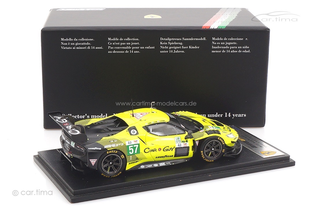 Ferrari 296 GT3 24h Le Mans 2025 Kimura/Serra/Stevenson1:43 LSLM195