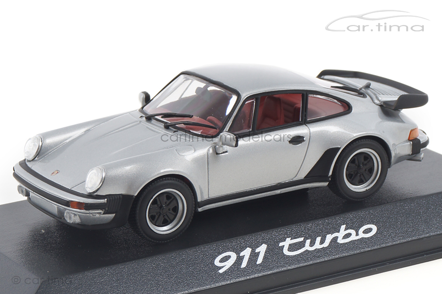 Porsche 911 (930) Turbo 3,3 silber Turbo History Collection Minichamps 1:43 433069011 Porsche 911 (930) Turbo 3,3 silber Turbo History Collection Minichamps 1:43 433069011