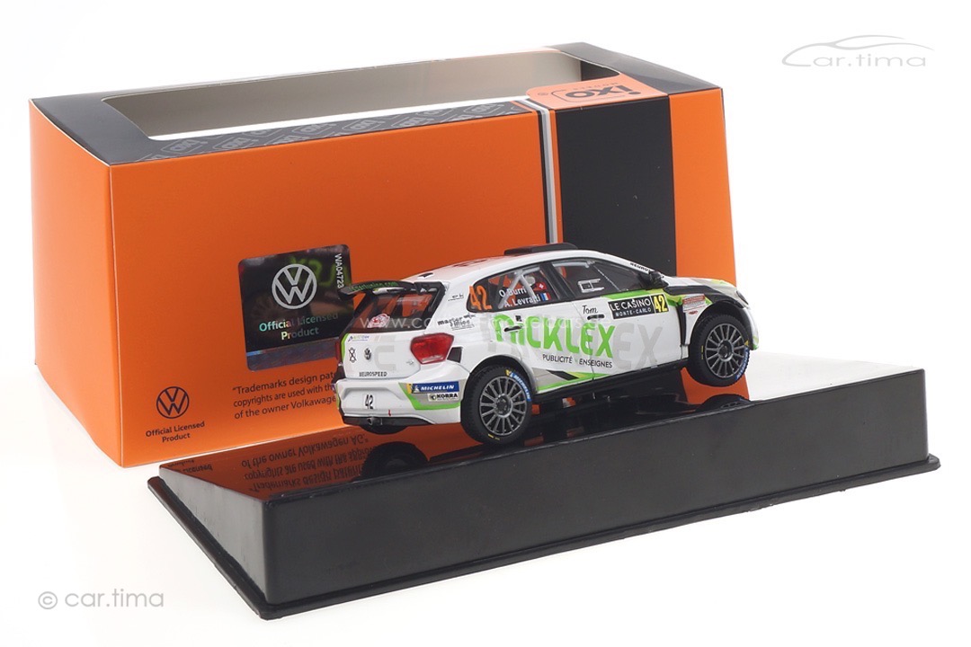 VW Polo GTI R5 Rallye Monte Carlo 2020 Burri/Levratti IXO 1:43 RAM752 VW Polo GTI R5 Rallye Monte Carlo 2020 Burri/Levratti IXO 1:43 RAM752