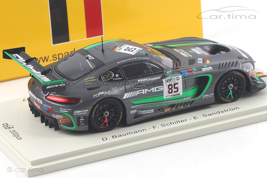 Mercedes-Benz AMG 24h Spa 2017 Sandström/Schiller/Baumann Spark 1:43 SB144 Mercedes-Benz AMG 24h Spa 2017 Sandström/Schiller/Baumann Spark 1:43 SB144
