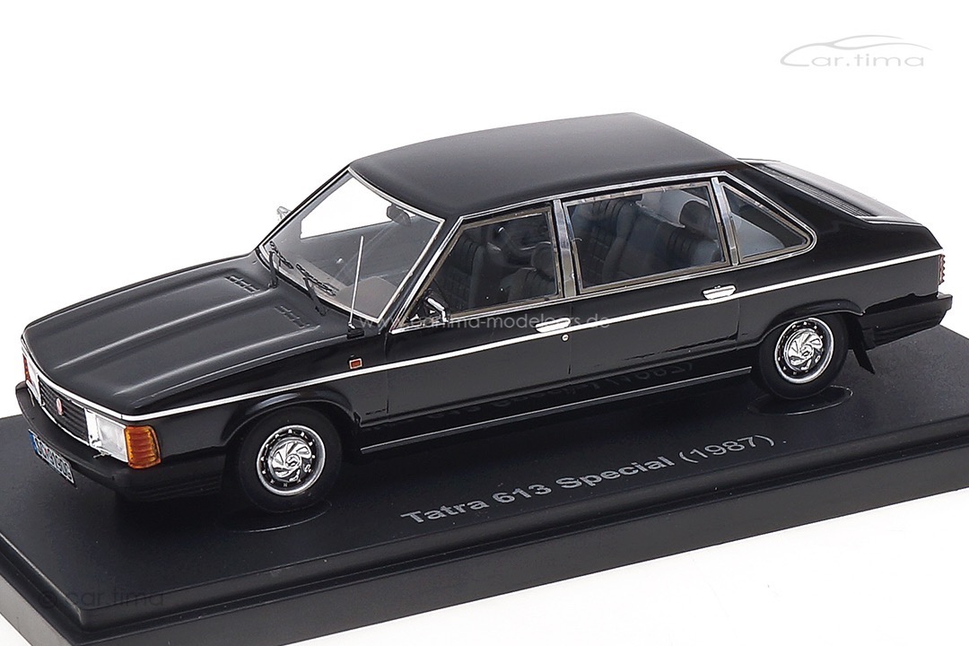 Tatra 613 Special 1987 schwarz autocult 1:43 90167 Tatra 613 Special 1987 schwarz autocult 1:43 90167