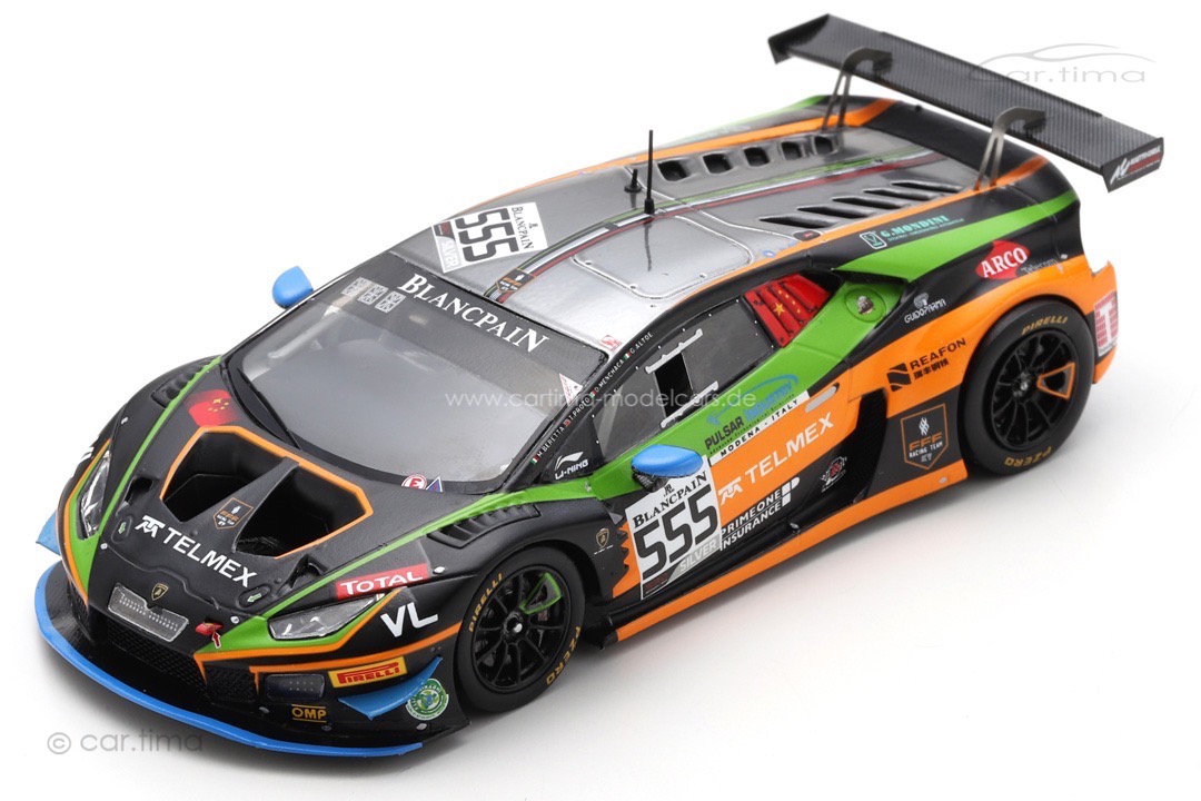 Lamborghini Huracán GT3 EVO 24h Spa 2019 Beretta/Proto/Menchaca/Altoe Spark 1:43 SB322