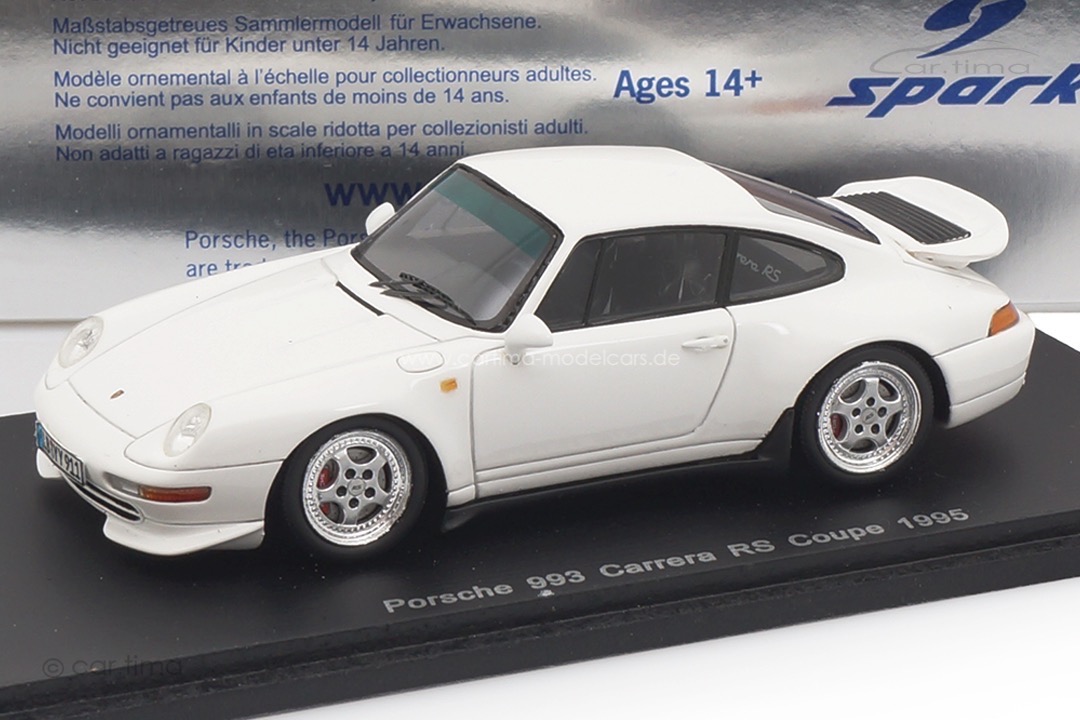 Porsche 911 (993) Carrera RS Grandprix-weiß Spark 1:43 S3459