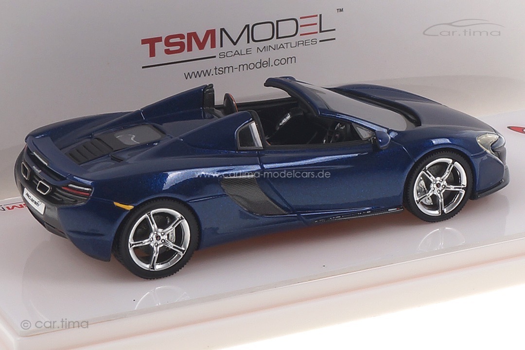 McLaren 650S Spider Volcano blue TSM 1:43 TSM144362