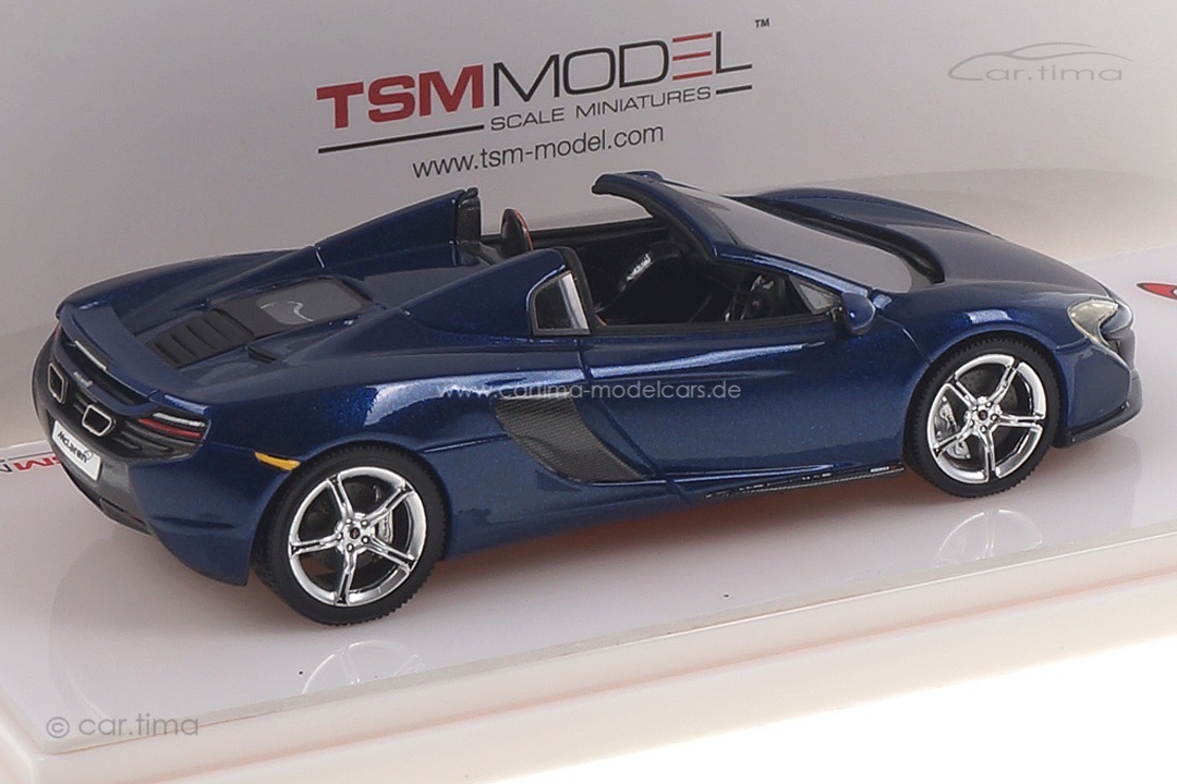 McLaren 650S Spider Volcano blue TSM 1:43 TSM144362 McLaren 650S Spider Volcano blue TSM 1:43 TSM144362