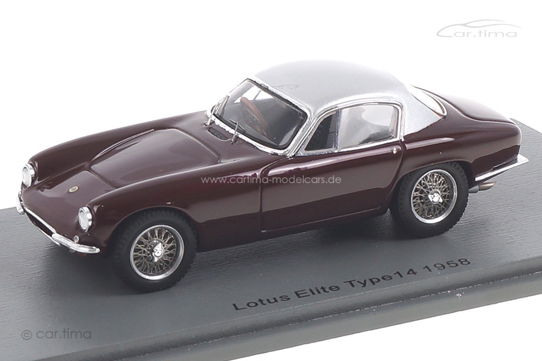 Lotus Elite Type14 1958 rot Spark 1:43 S5064 Lotus Elite Type14 1958 rot Spark 1:43 S5064