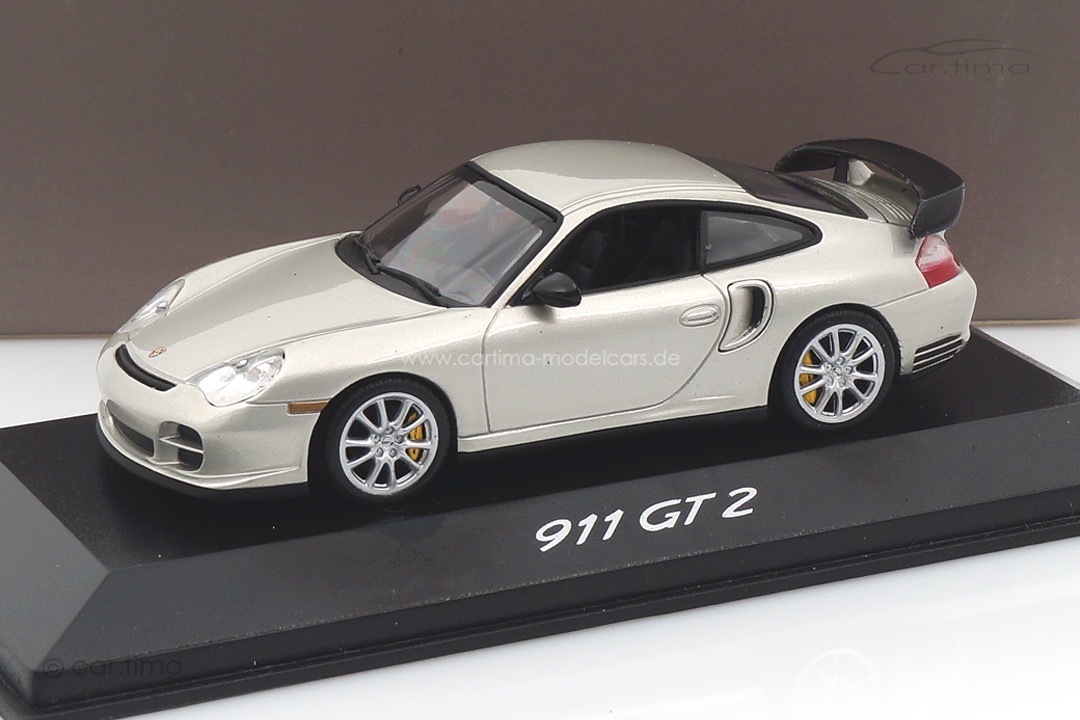 Porsche 911 (997) GT2 Silber Minichamps 1:43 WAP02011915