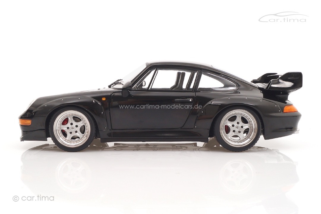 Porsche 911 (993) GT2 Schwarz inkl. Vitrine KK Scale 1:12 KKDC120286S-VIT