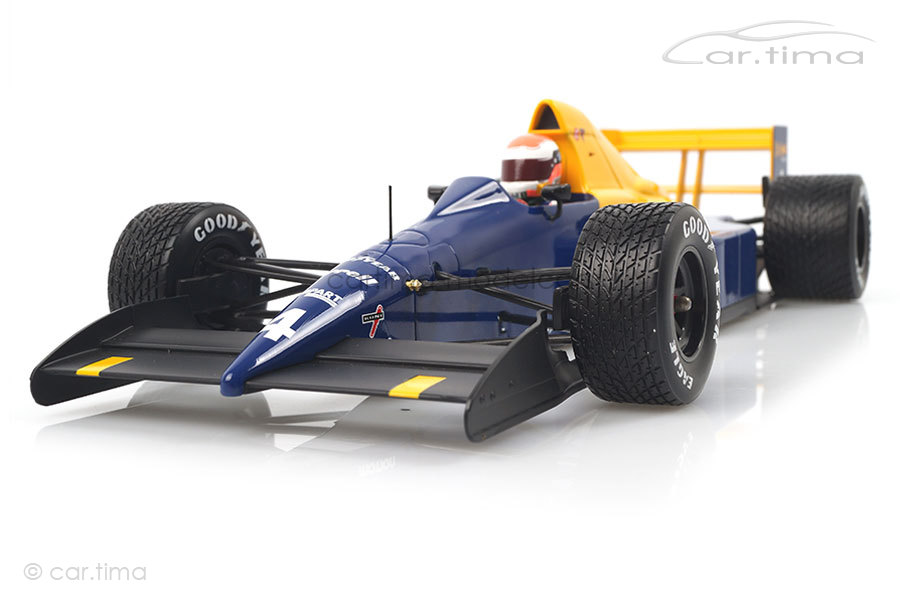 Tyrrell Ford 018 GP Belgien 1989 Johnny Herbert Minichamps 1:18 110891104 Tyrrell Ford 018 GP Belgien 1989 Johnny Herbert Minichamps 1:18 110891104