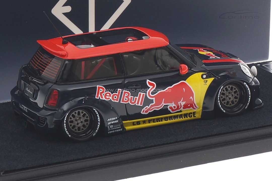 LB Nation Mini Cooper (R56) Red Bull Design Engup Models 1:43 343356-RBR LB Nation Mini Cooper (R56) Red Bull Design Engup Models 1:43 343356-RBR