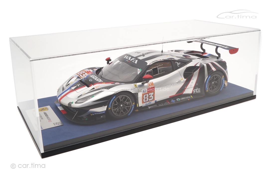 Ferrari 488 GTE Evo Winner LMGTE Am 24h Le Mans 2021 Perrodo/Nielsen/Rovera LookSmart 1:18 LS18LM030