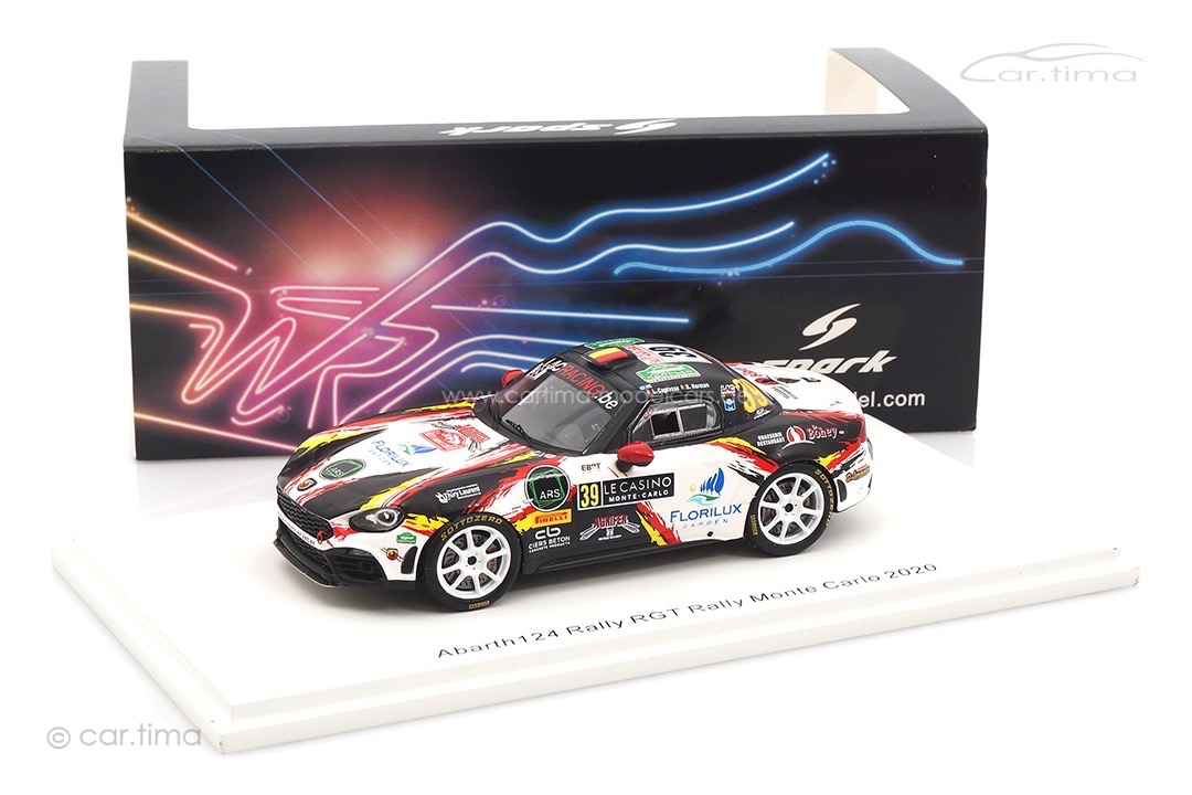 Abarth 124 Rally RGT Rallye Monte Carlo 2020 Caprasse/Herman Spark 1:43 S6565