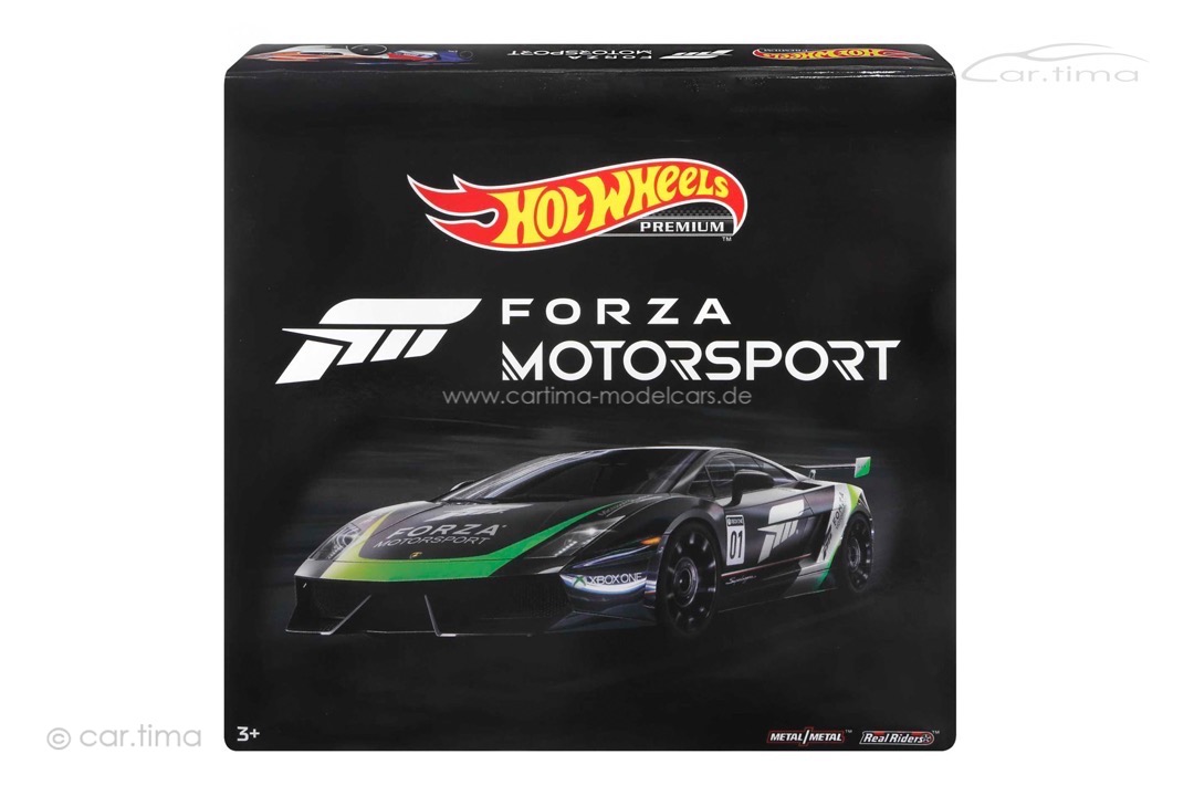 Forza Motorsport 5 Car Set Lamborghini/Ford/Porsche/Nissan/Mini Hot Wheels 1:64 HFF49-LA10
